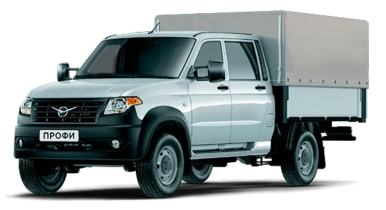Превью Uaz Профи Двухрядная кабина